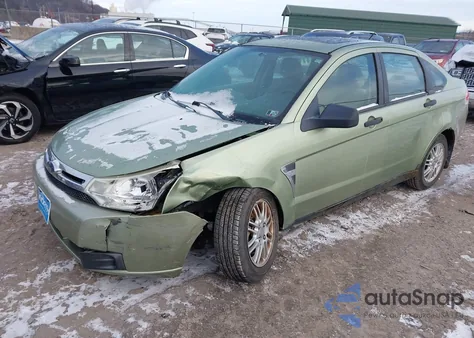 2008 Ford Focus Se из США, поврежденный, VIN 1FAHP35NX8W267651